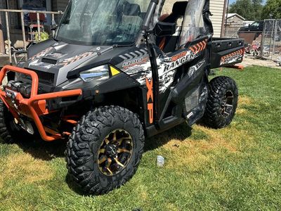 Polaris Ranger 900 XP Orange & Black - good Condition