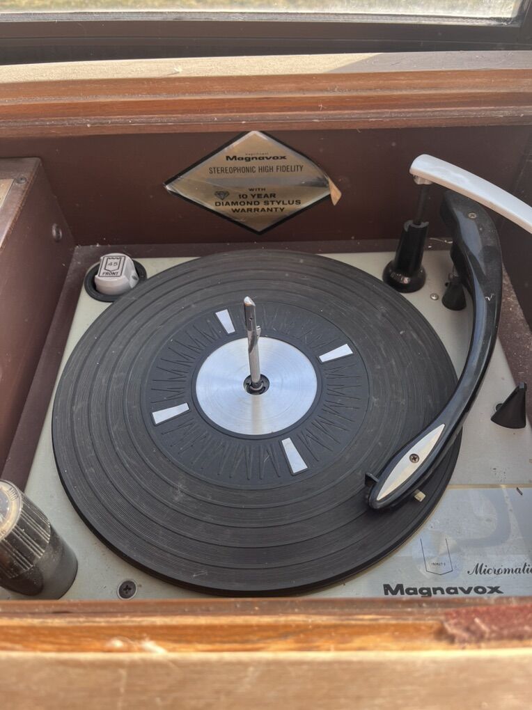 Vintage Magnavox stereo console record player