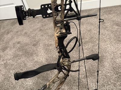 Bowtech Amplify Compound Bow - Camo - Black Gold Sight & Accessories