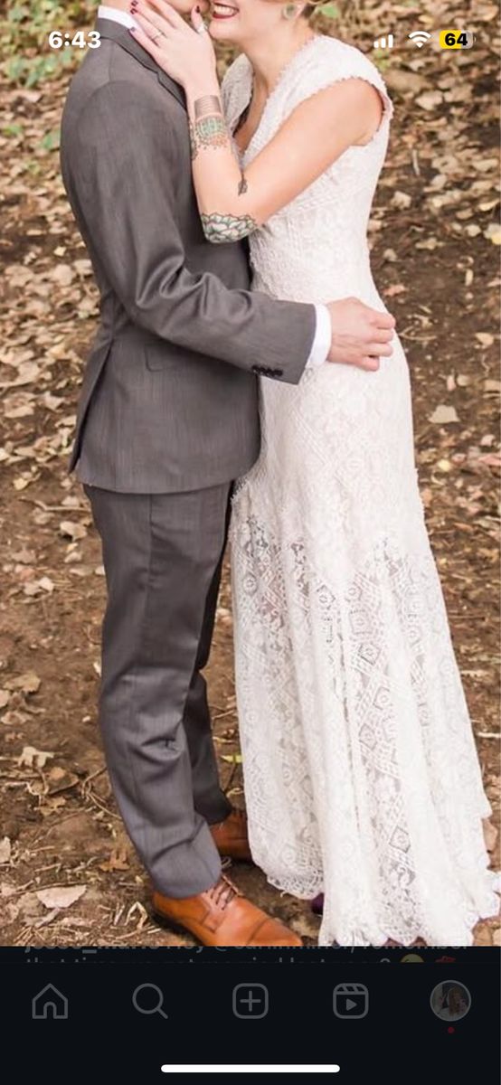 Lace Pritchett Bridal Wedding Gown