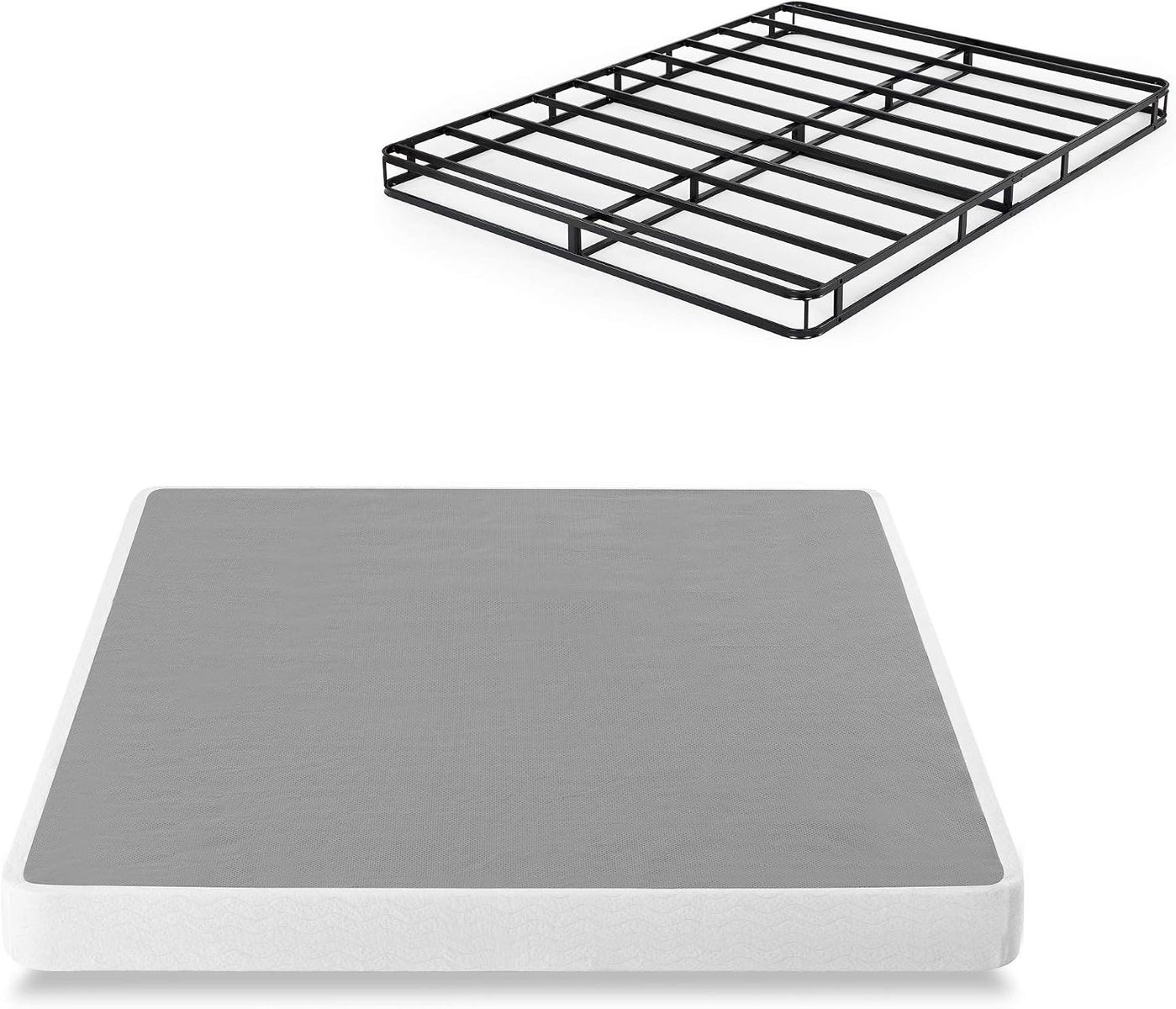 Zinus King Size 5" Smart Metal Box Spring with Cover