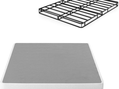 Zinus King Size 5" Smart Metal Box Spring with Cover