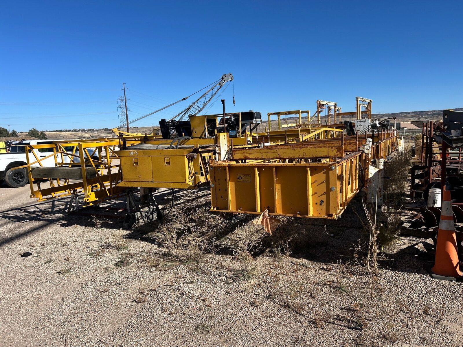 2008 Gomaco C-450 Bridge Deck Finisher with Rail # 4603