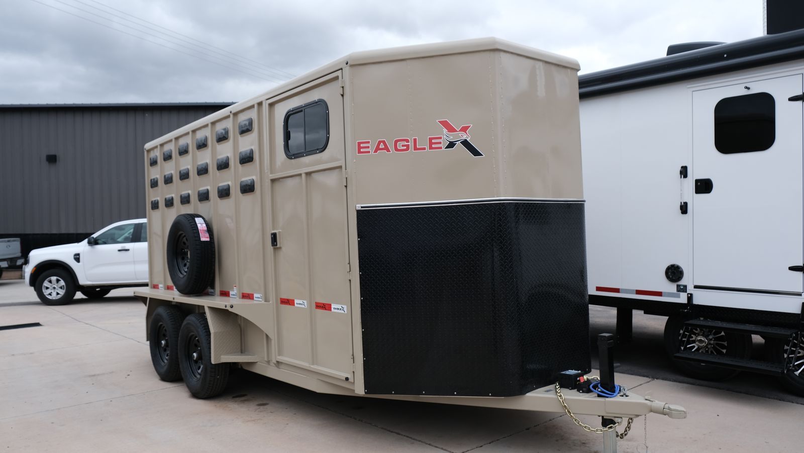 2026 Eagle LIVESTOCK TRAILER EXT 1680BP 10K 6'8 WIDE
