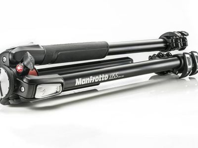 Manfrotto 055 Aluminum Tripod NEW in box