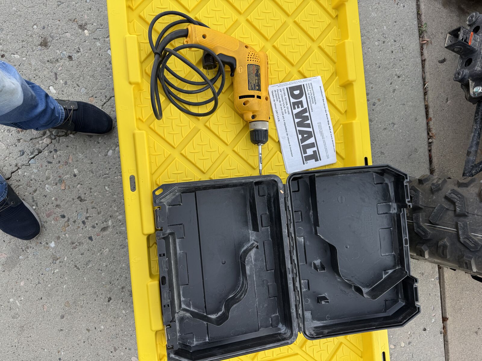 Corded Dewalt Power Drill