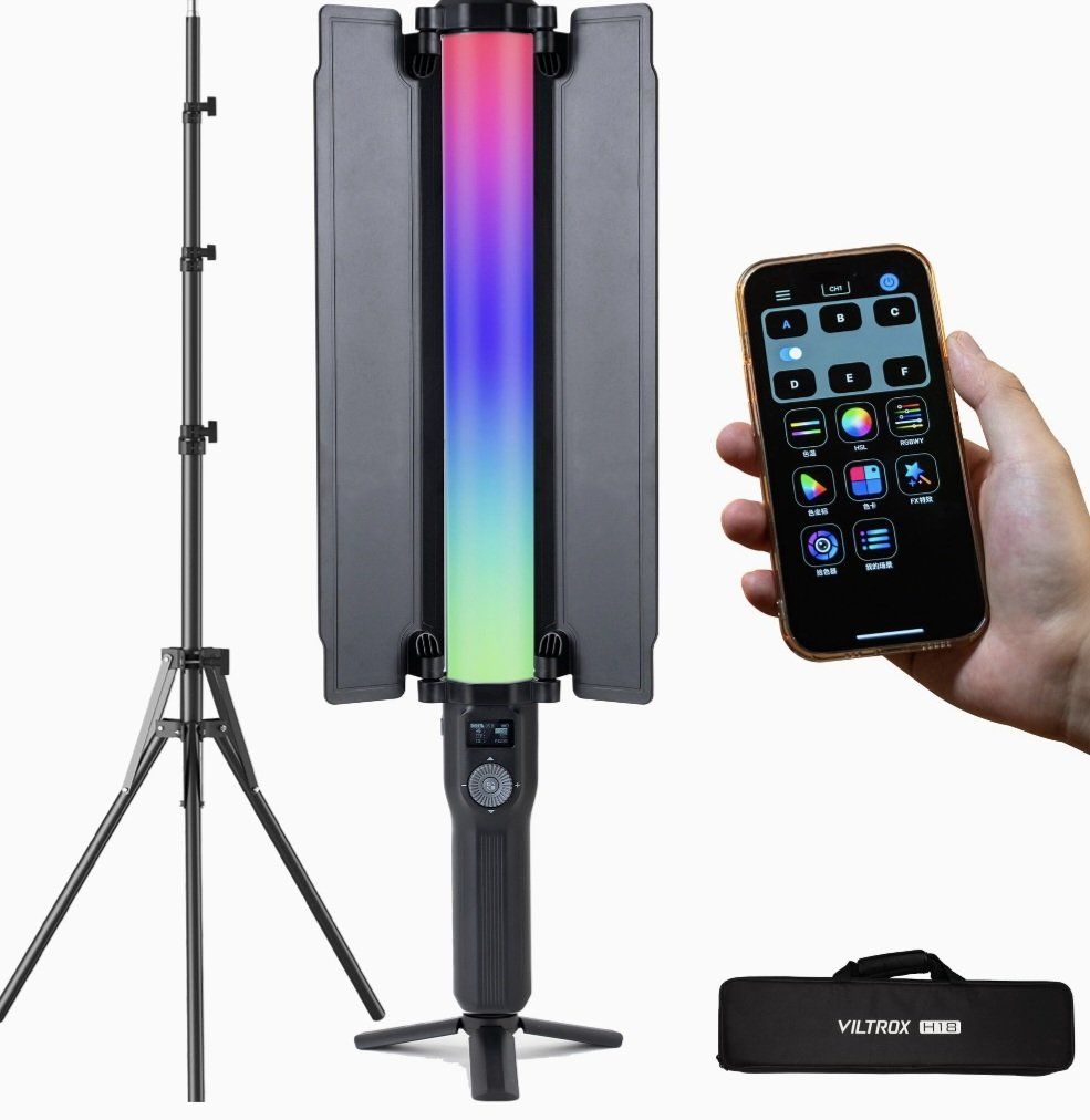 Viltrox H18 18W Double-sided RGB LED Tube Light. Brand New in Box. 