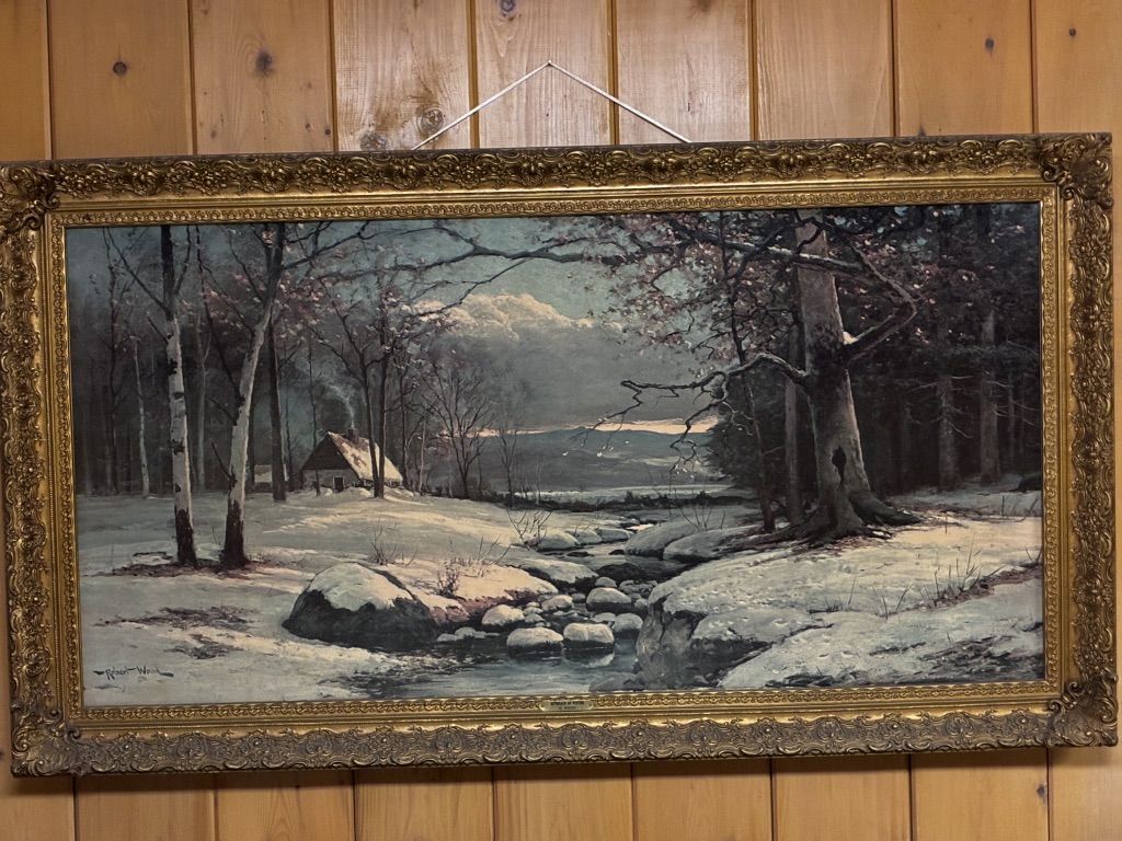 Robert Wood  Original Framed Art