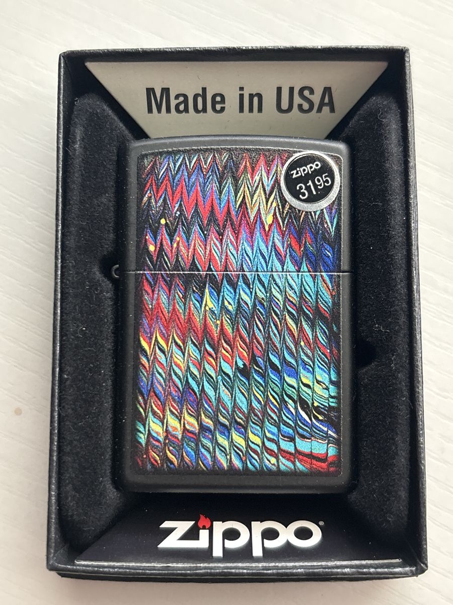 Zippo Paint Pattern Design Windproof Lighter (Model 46169) - New in Box