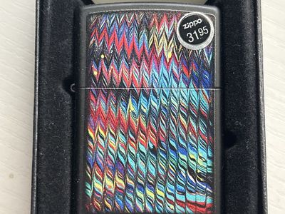 Zippo Paint Pattern Design Windproof Lighter (Model 46169) - New in Box