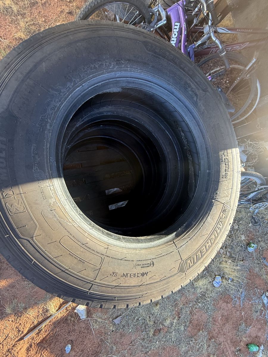Michelin 275/70 R22.5. 