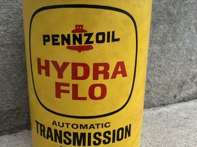 Vintage Pennzoil Hydra Flo Dexron II Automatic Transmission Fluid Can 32 Fl. Oz. (1 Qt.) collectible