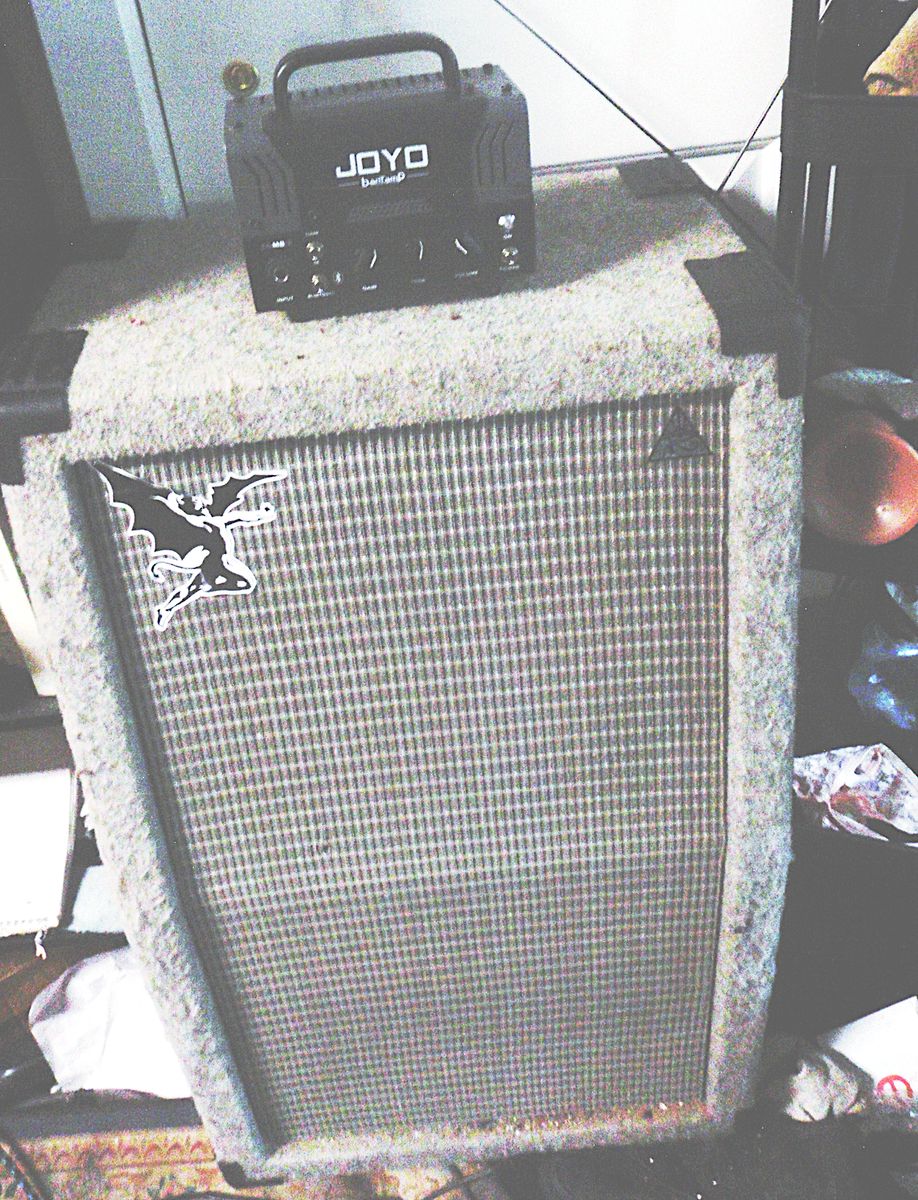 Fender M 2-12  with Joyo zombie Tube hybrid head..V.ery nice condition, and loud!