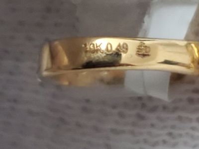 Diamond gold Pendent