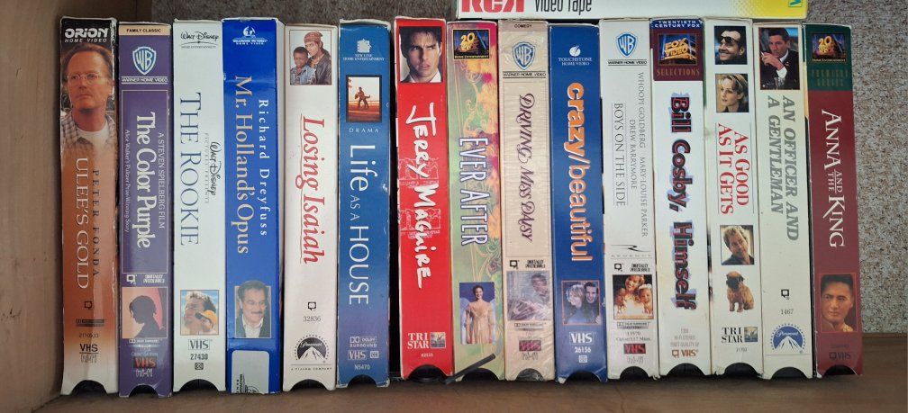 15 VHS Chick Flicks for $20