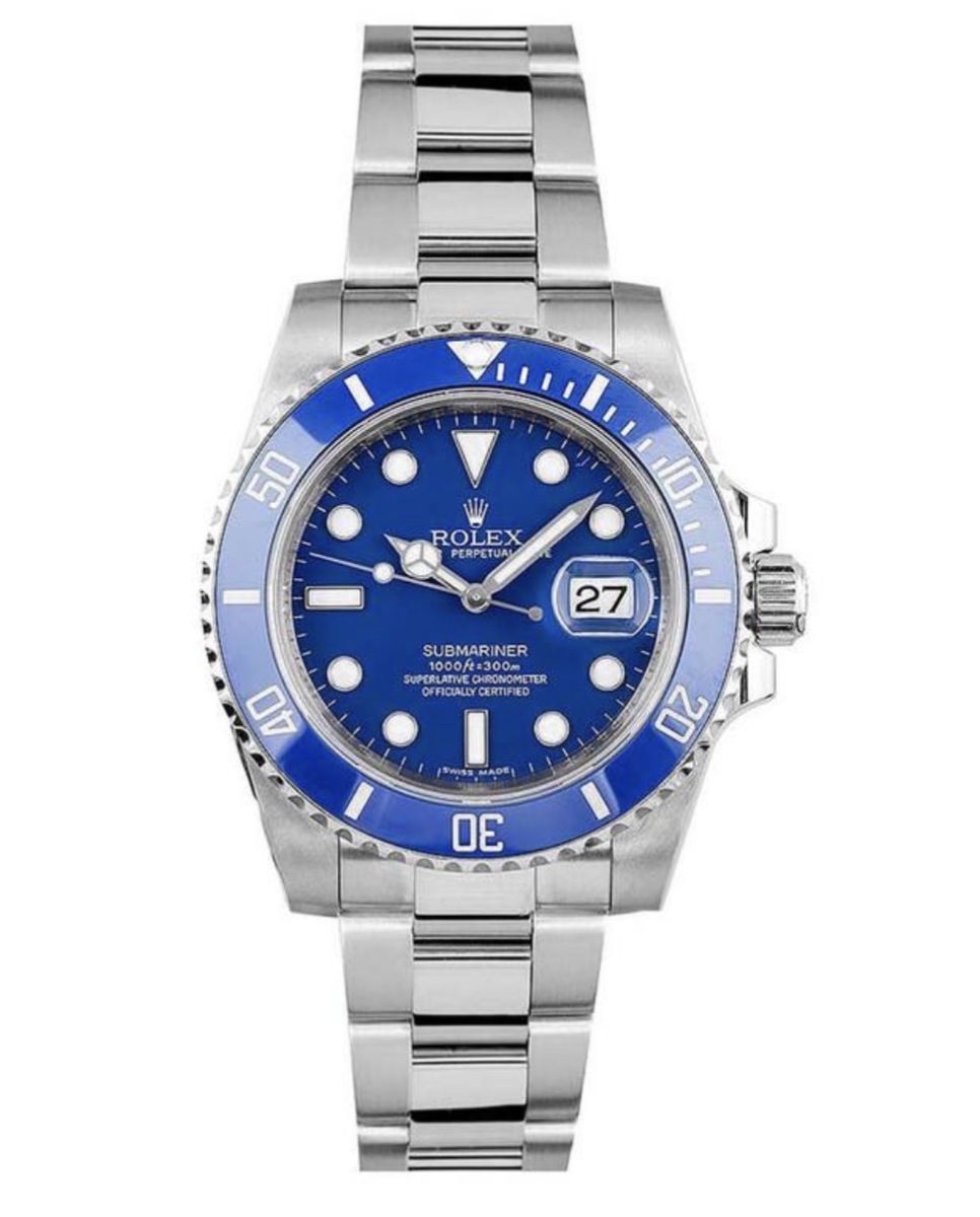 Rolex submariner blue dial