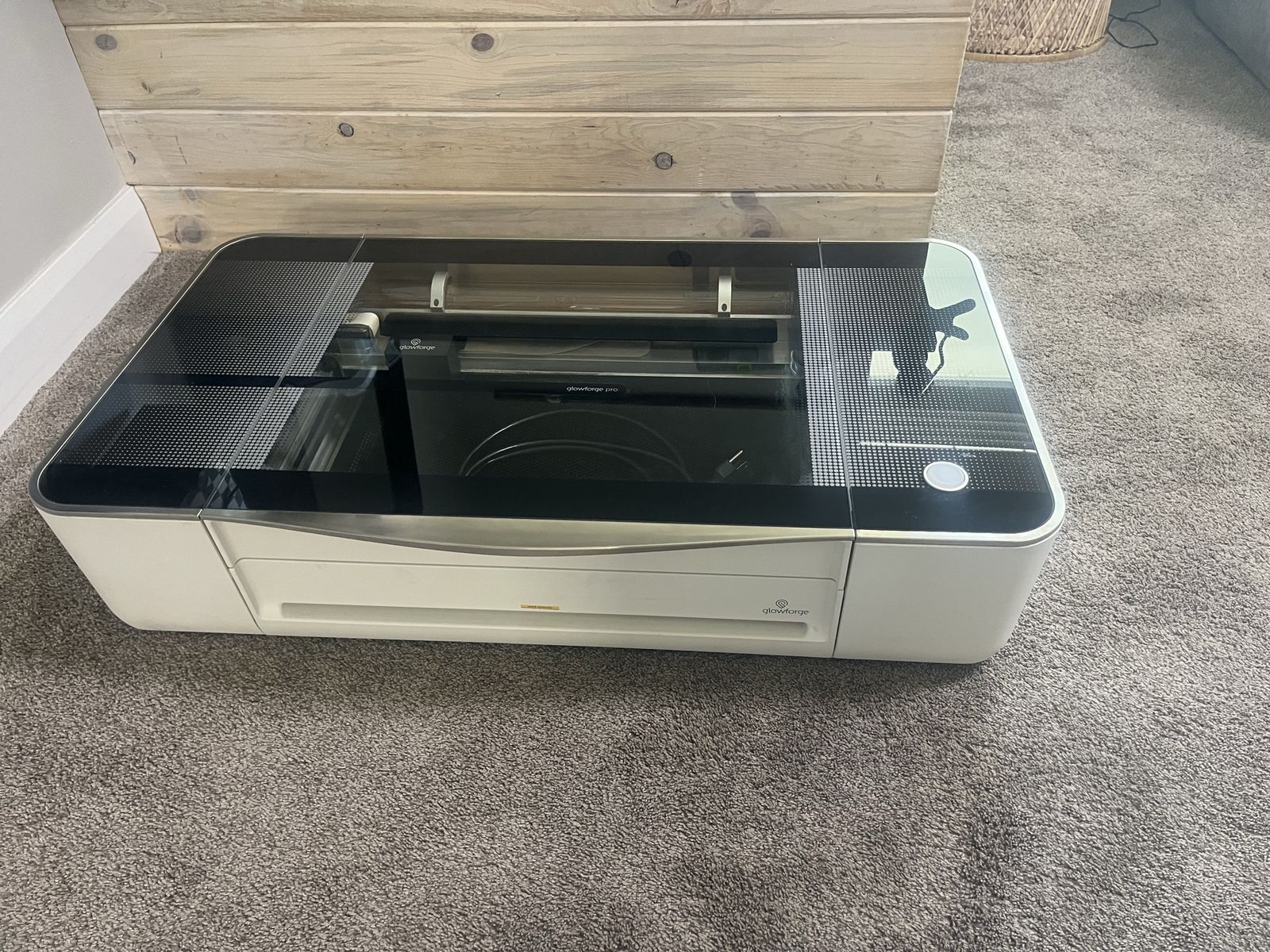 Glowforge Pro Co2 Laser Engraver with Extras