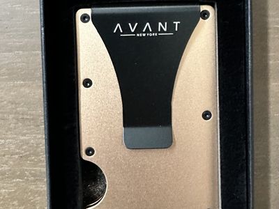 Avant New York RFID Blocking Minimalist Metal Wallet – Rose Gold