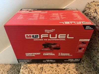 Milwaukee M12 FUEL 2585-20 5" Random Orbital Sander - Tool Only, like new used once