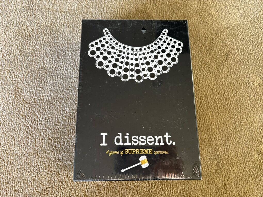 NEW I Dissent Board Game