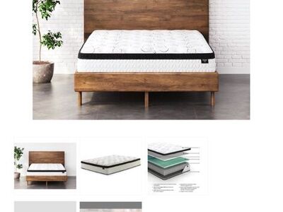 Full Size Ashley Chime Hybrid 12in Firm Mattress