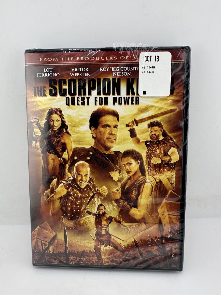 Scorpion King 4 Quest for Power DVD New Sealed Action Universal