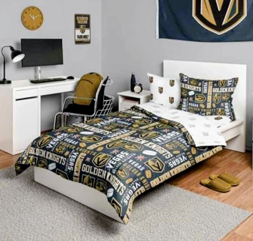 Vegas golden Knights bedset