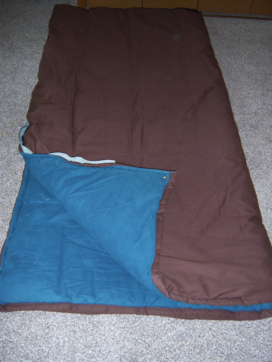 TWO COLEMAN OLDER SLEEPING BAGS IN GREAT CONDITION