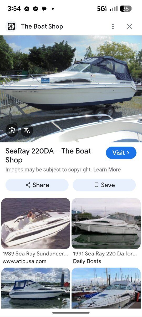 1994 SeaRay Signature Select Overnighter Series