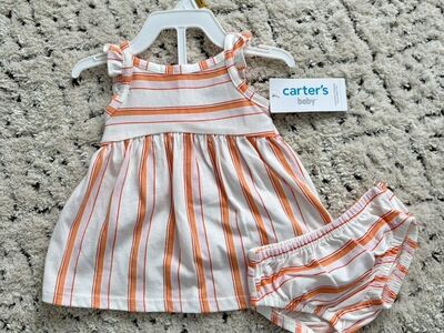 Newborn Girl 2-Piece Dress Set