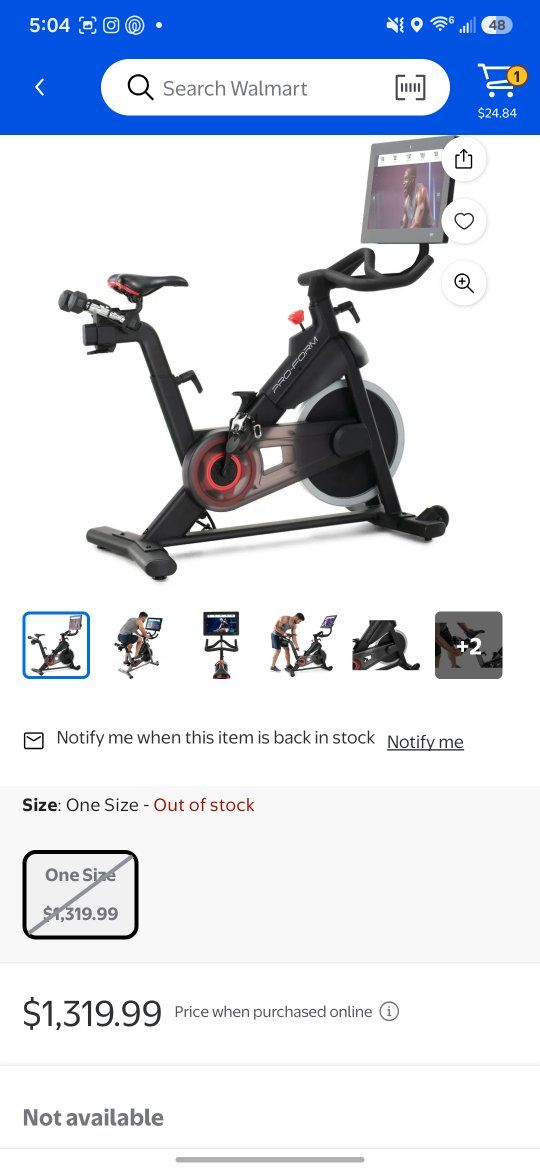 proform studio bike pro 22
