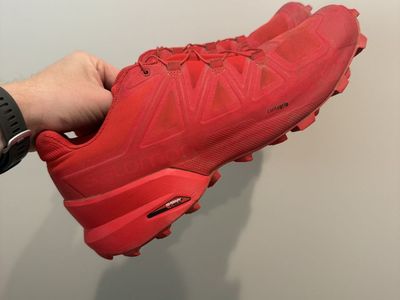 Salomon Speedcross Trail Running Shoes – Red (Men's Size 11 / US 11 / EUR 45 1/3)