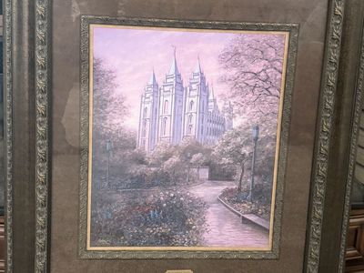Salt Lake Temple Painting Jon McNaughton "My Father's House" #115 of 950