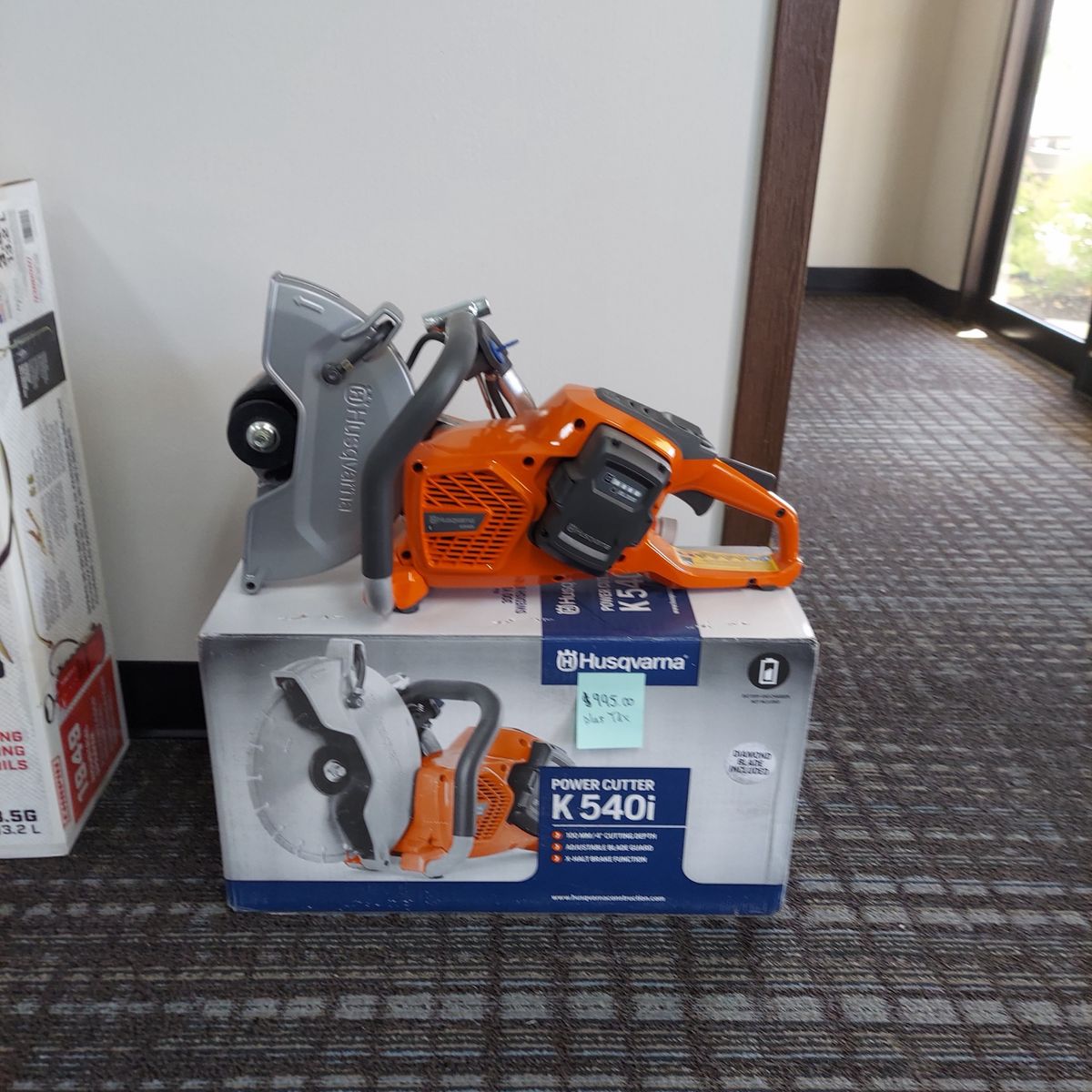 Brand new Husqvarna K540i