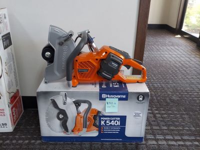 Brand new Husqvarna K540i