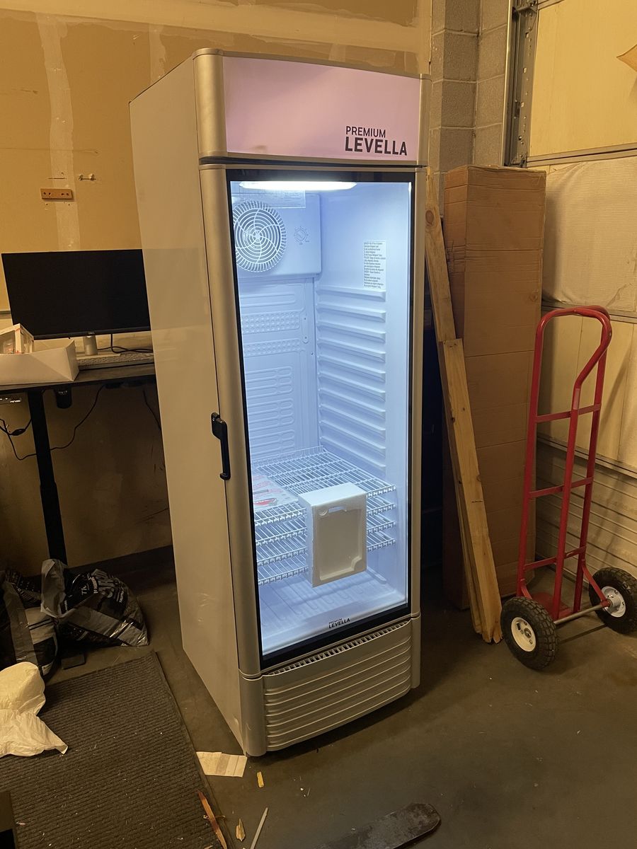15.5 CU FT Commercial Merchandiser Beverage Cooler