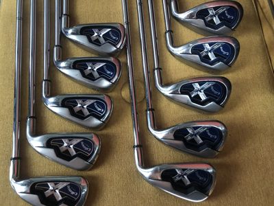 1/2” Longer Uni Flex Callaway X18 Iron Set 2-SW Golf Clubs