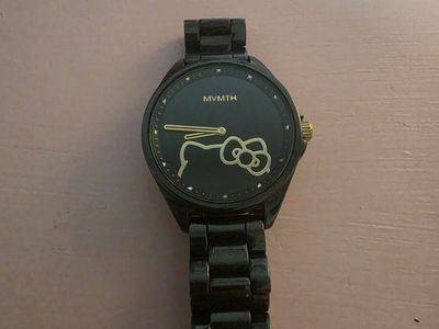 MVMT Hello Kitty Black Gold Stainless Steel Watch