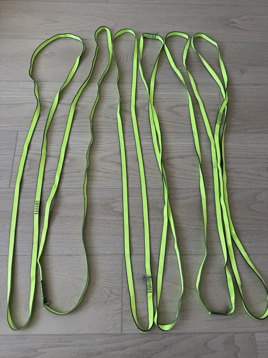 6 - 18mm nylon climbing slings 48”
