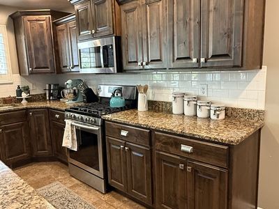 Knotty Alder Cabinets (Full Kitchen and Bathroom Vanity)