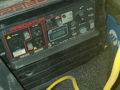 3500 W inverter generator predator