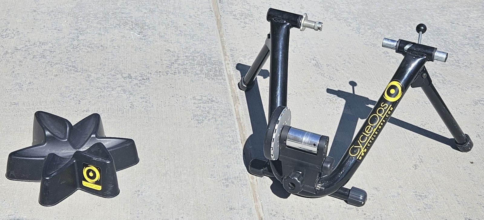 Indoor Cycle Ops bike trainer