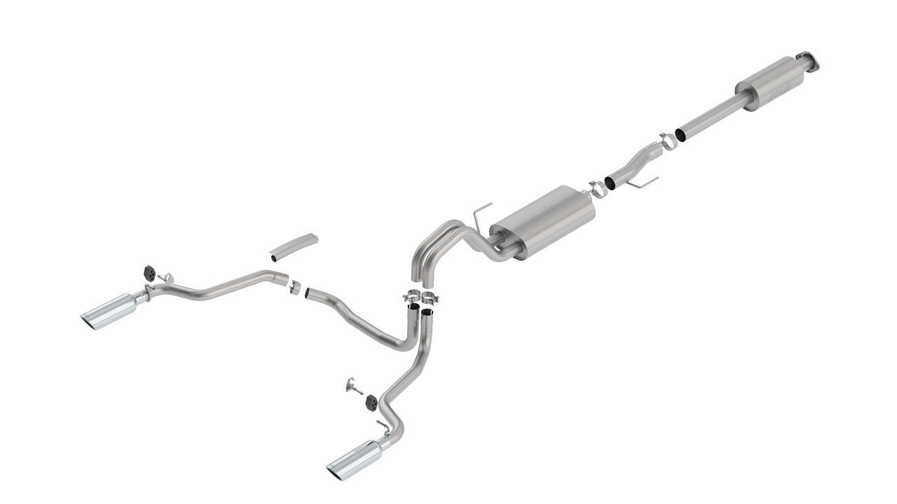 Borla Cat-Back Exhaust System Touring for 2015-2020 Ford F-150 F150 Borla 140614