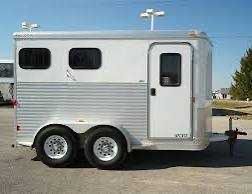 Small White Bumper Pull Travel Trailer - Dual Axle, Compact Design