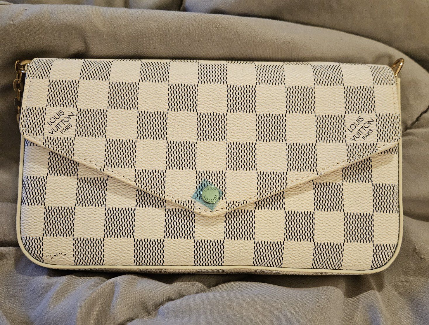 Faux Fake Designer Purse Bag