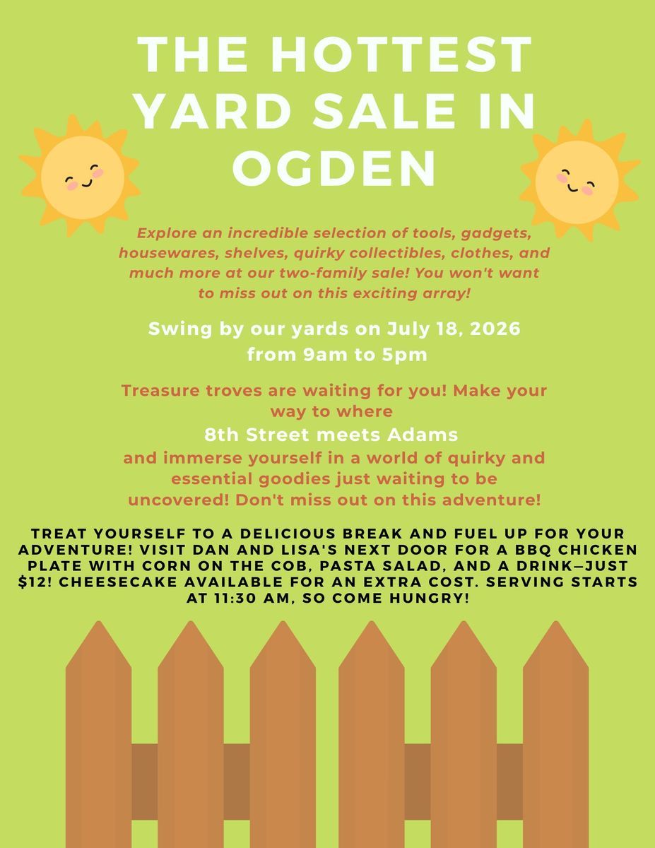Hottest Dine & Shop (Yard Sale) in Ogden