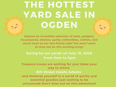 Hottest Dine & Shop (Yard Sale) in Ogden