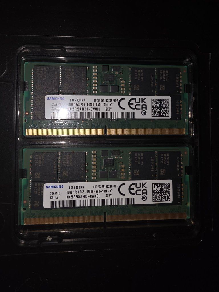 32GB DDR5 Laptop Ram