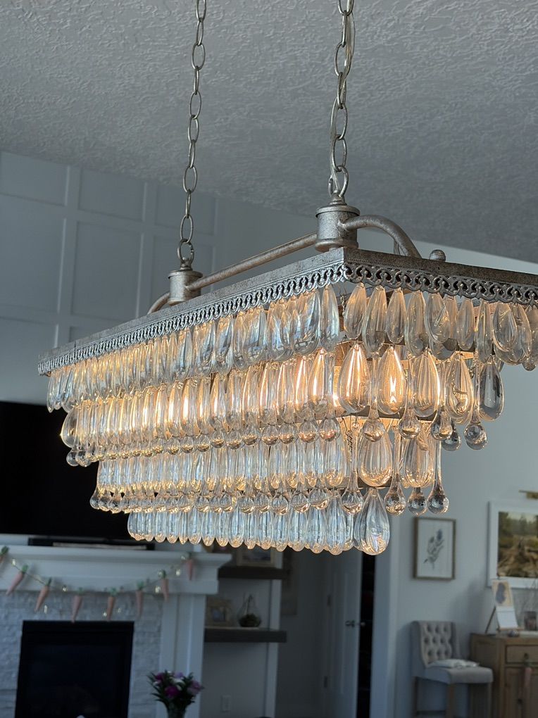 Antique Silver Chandelier