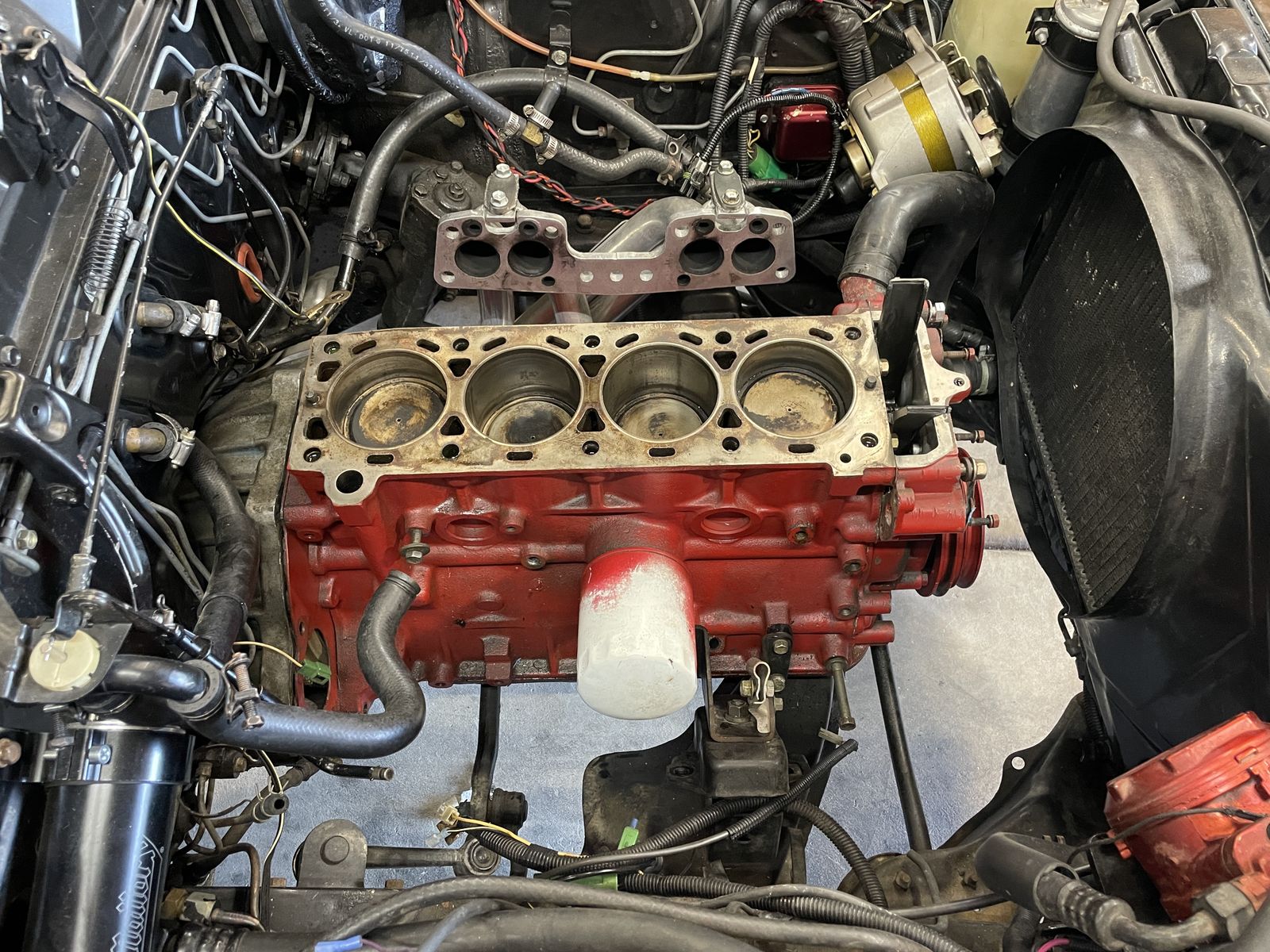 Toyota 20R short block from 76 Celica